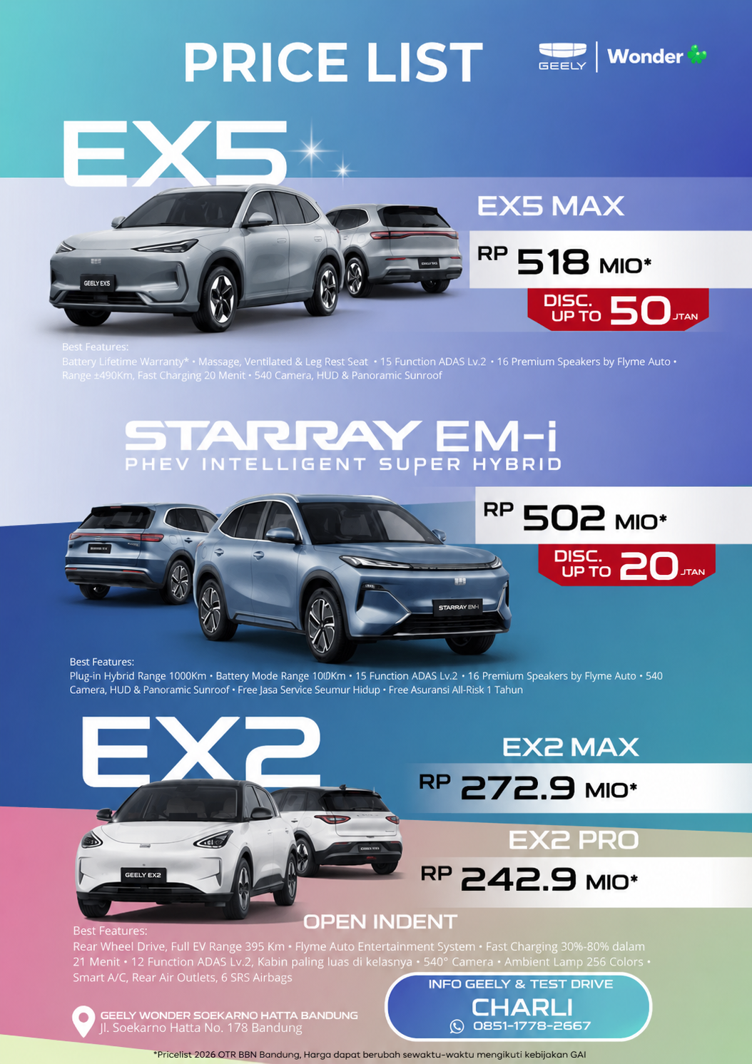 Brosur Promo Geely